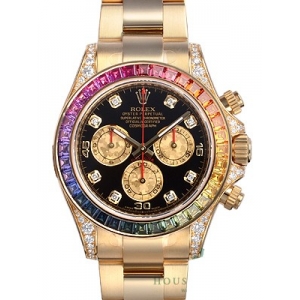 最高級ランク！素晴らしい！ロレックススーパーコピー オイスターパーペチュアル デイトナ レインボー 116598RBOW