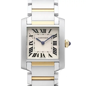カルティエ CARTIER タンクフランセーズ MM W2TA0003